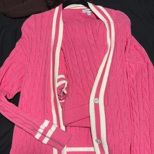 Three piece set from fashion nova size 1x pink